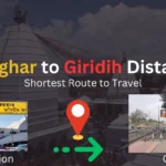 Deoghar to Giridih Distance