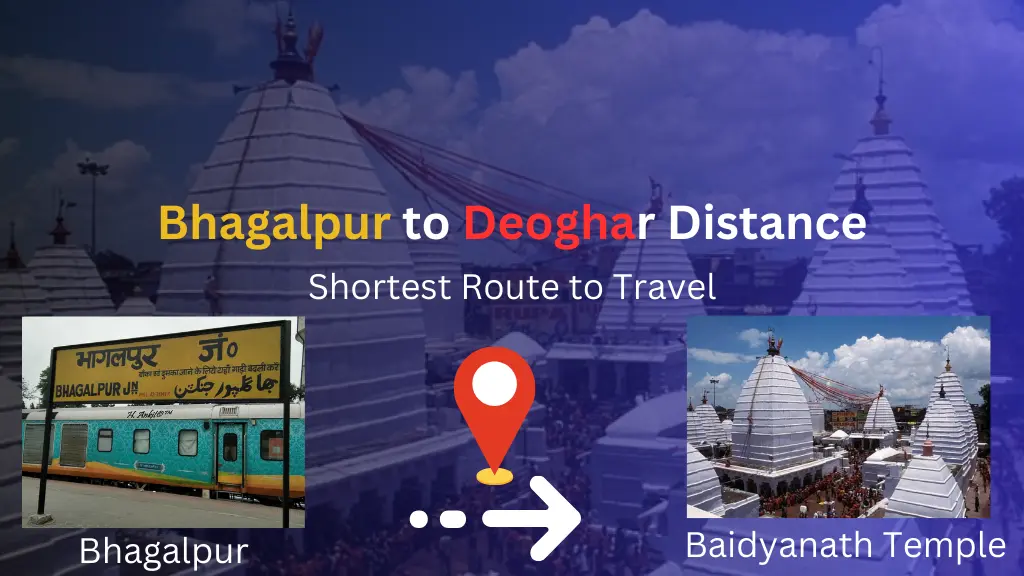 Bhagalpur to Deoghar Distance